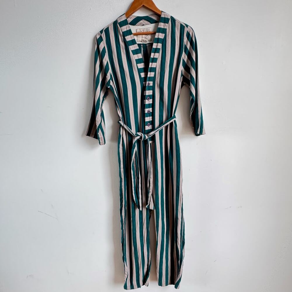 ACE & JIG Striped Long Sleeve Jumpsuit